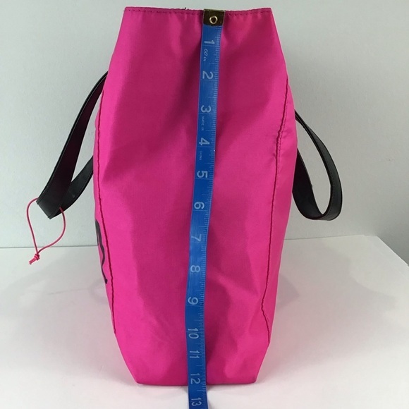Juicy Couture Live Famously Pink & Black Tote - Picture 10 of 14
